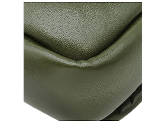 Borsa Gucci Green Mini GG Milano in lambskin con manico superiore - vista 9