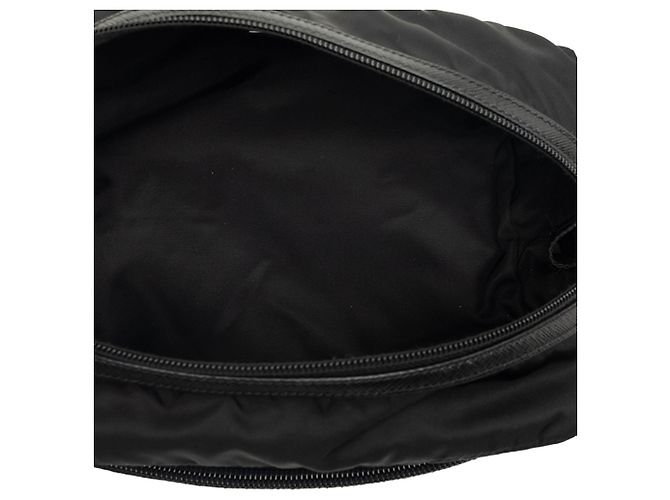 Prada Tessuto-Etui mit schwarzem Saffiano-Besatz - Ansicht 4