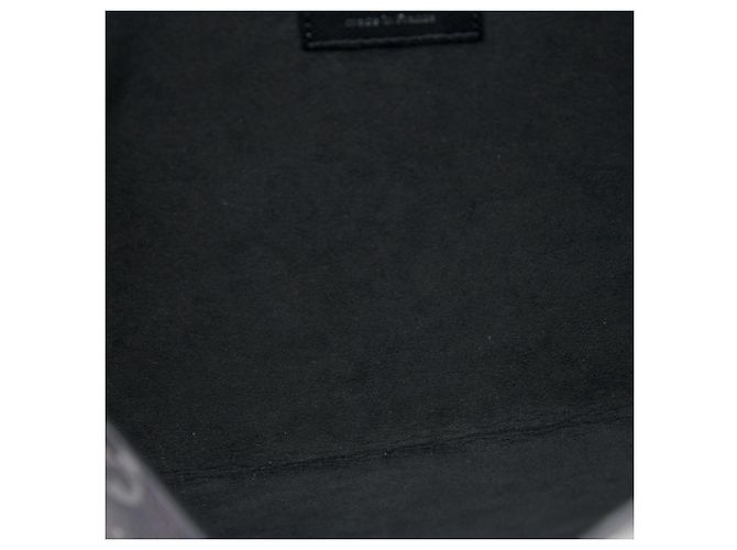 Louis Vuitton Black Monogram Galaxy Alpha Pochette GM Nero - vista 4