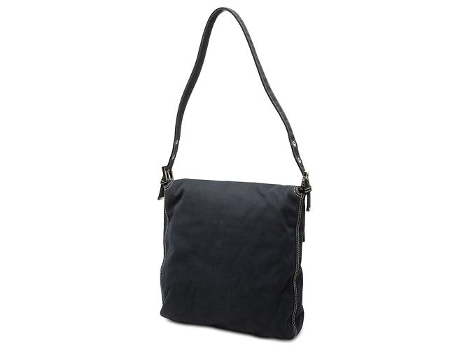 Baguette Fendi Blue Canvas FF Marble Mamma Forever Blu navy - vista 2