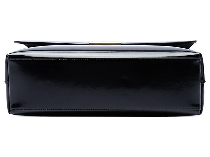 Borsa a tracolla Le 90 in vernice nera Saint Laurent Nero - vista 3