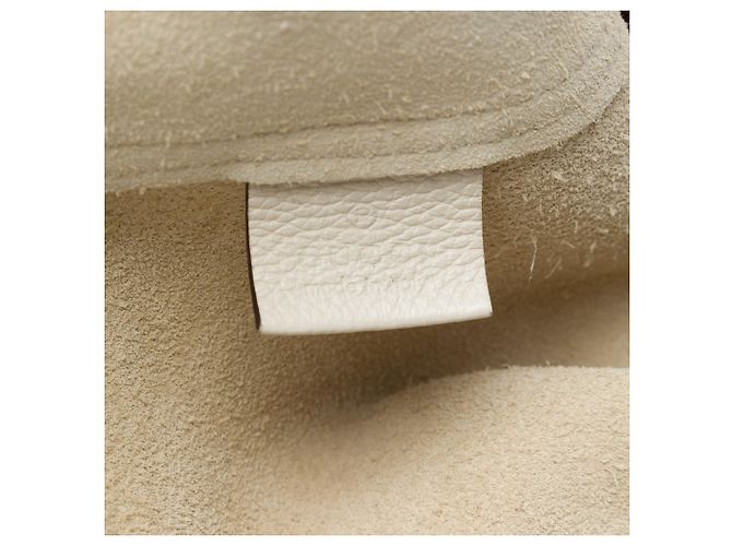 Tote Gucci in pelle di vitello marrone con logo Beige - vista 5