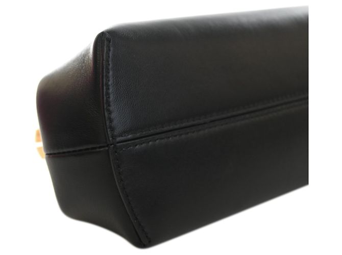 Borsa a tracolla Fendi First Piccola in Nappa Nera Nero - vista 10