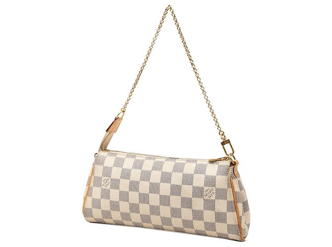 Louis Vuitton White Damier Azur Eva Bianco - vista 2