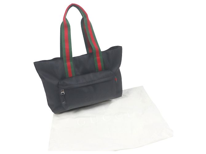 Gucci Nylon Web Tote in Schwarz - Ansicht 11
