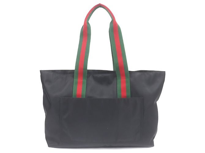 Gucci Nylon Web Tote in Schwarz - Ansicht 2