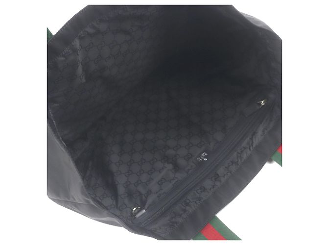 Gucci Nylon Web Tote in Schwarz - Ansicht 4