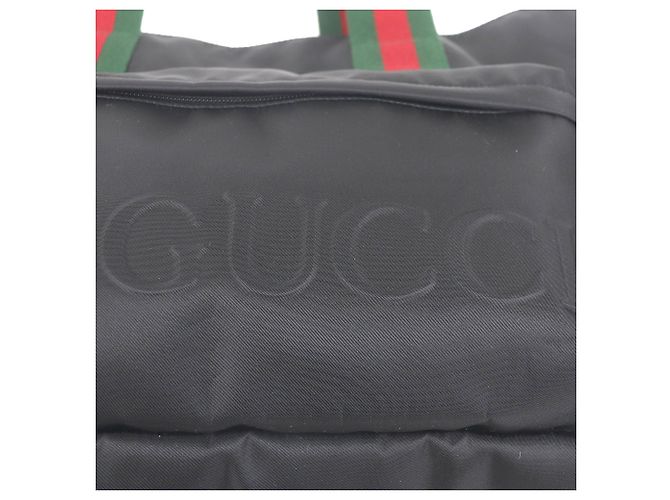 Gucci Nylon Web Tote in Schwarz - Ansicht 8