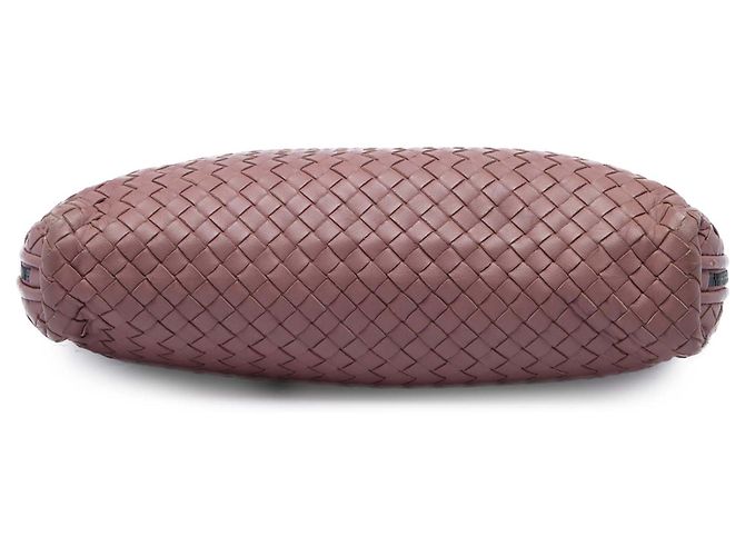 Bottega Veneta Borsa a tracolla Large Nappa Intrecciato Nodini Rosa - vista 3