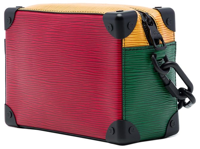 Louis Vuitton Blue Epi Mini Soft Trunk - vista 2