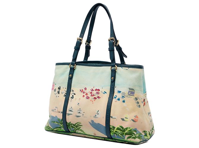Louis Vuitton Blue Ailleurs Cabas Promenade PM Blu chiaro - vista 2