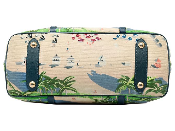 Louis Vuitton Blue Ailleurs Cabas Promenade PM Blu chiaro - vista 3