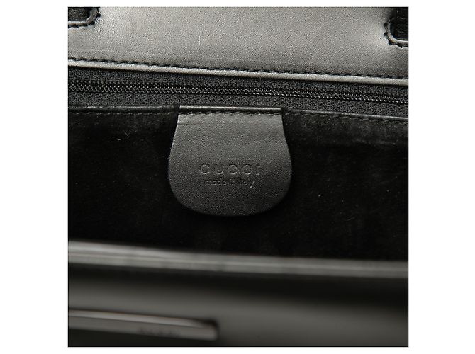Borsa tote convertibile Gucci Black Tom Ford in pelle di vitello Nero - vista 5