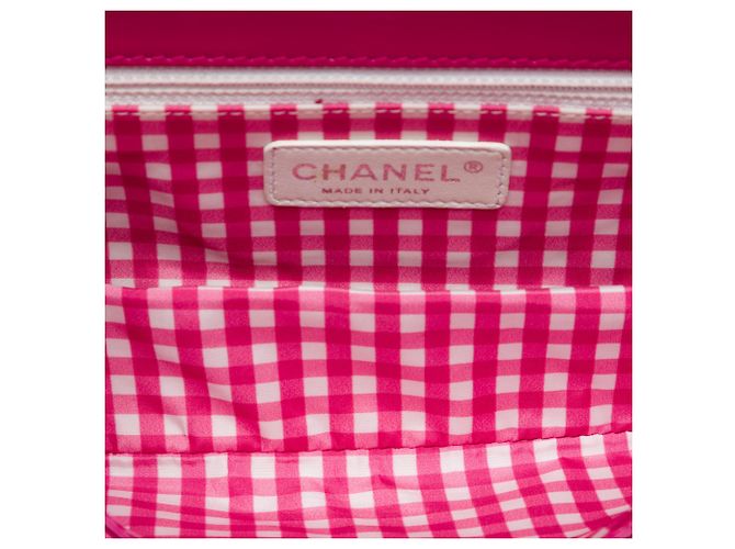 Chanel Pink CC Patent Lipstick Ligne Flap Rosa - vista 4