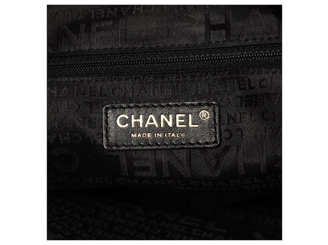 Chanel Black CC Caviar Tote Schwarz - Ansicht 5