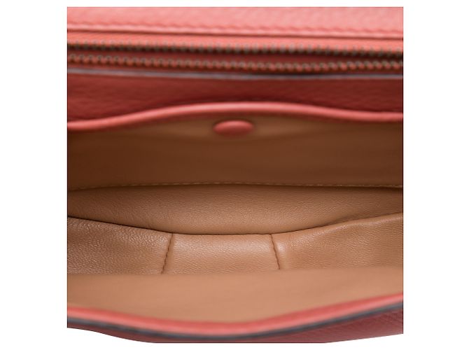 Gucci Borsa a tracolla Small Leather Bamboo Nouveau Fringe Rosa - vista 4