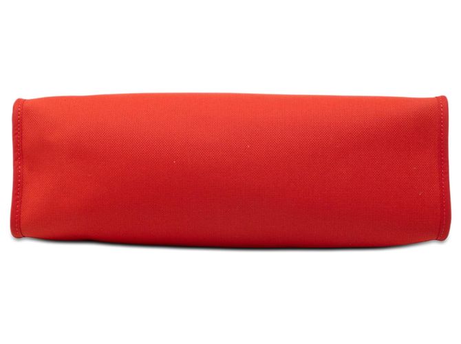 Hermès Orange Toile Herbag Zip 31 Arancione - vista 3