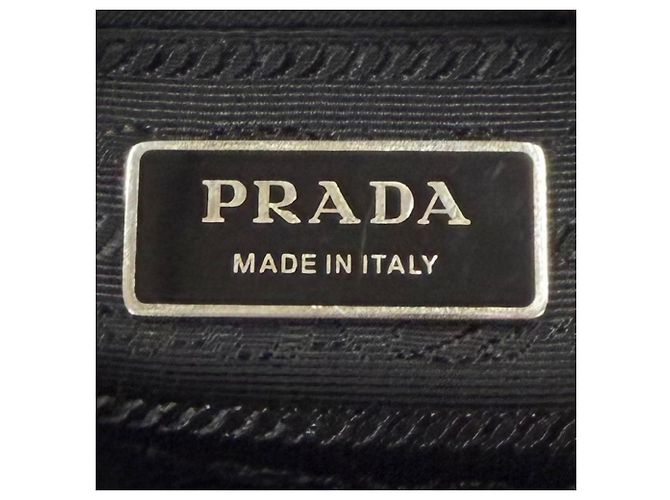 Prada Borsa crossbody in Re-Nylon nera Nero - vista 8
