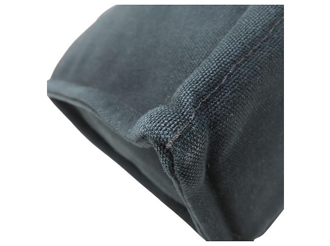 Hermès Black Canvas Fourre Tout PM Nero - vista 10