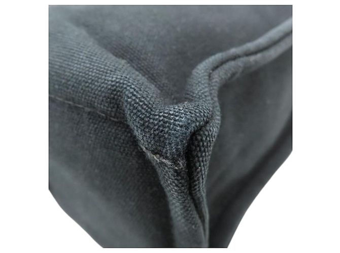 Hermès Black Canvas Fourre Tout PM Nero - vista 11