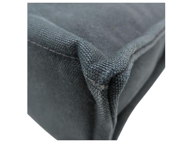 Hermès Black Canvas Fourre Tout PM Nero - vista 12