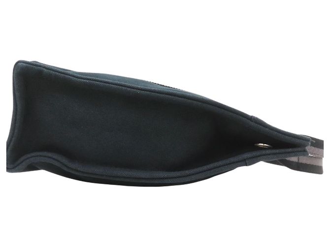 Hermès Black Canvas Fourre Tout PM Nero - vista 18