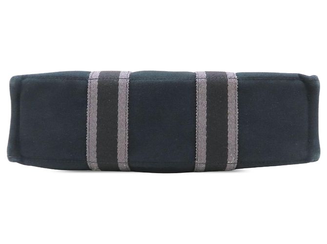 Hermès Black Canvas Fourre Tout PM Nero - vista 2
