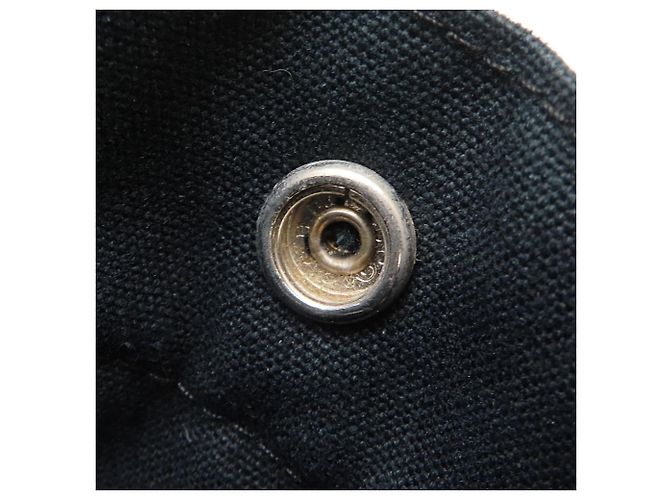 Hermès Black Canvas Fourre Tout PM Nero - vista 7