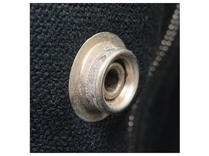 Hermès Black Canvas Fourre Tout PM Nero - vista 8