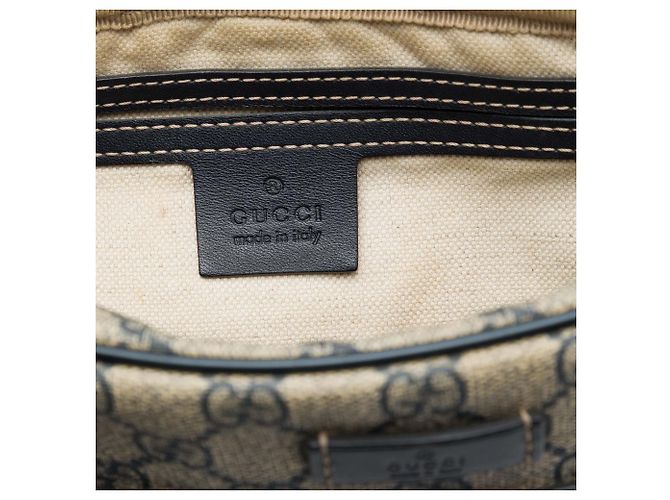 Borsa a tracolla Gucci Beige GG Supreme - vista 5