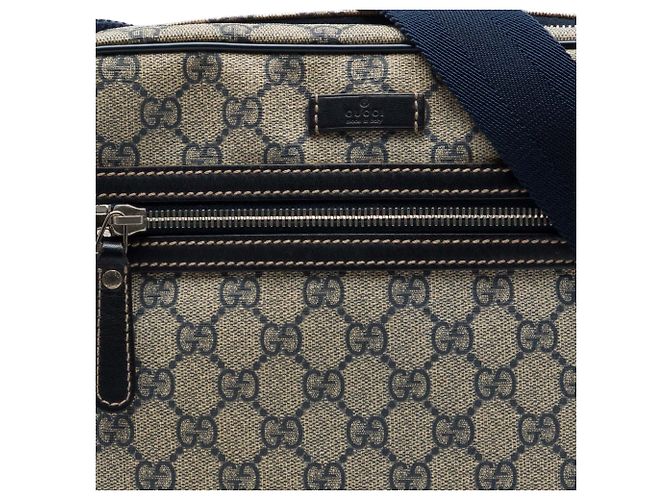 Borsa a tracolla Gucci Beige GG Supreme - vista 6