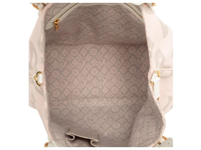 Louis Vuitton Pink Monogram Tahitienne Cabas PM Rosa - vista 4