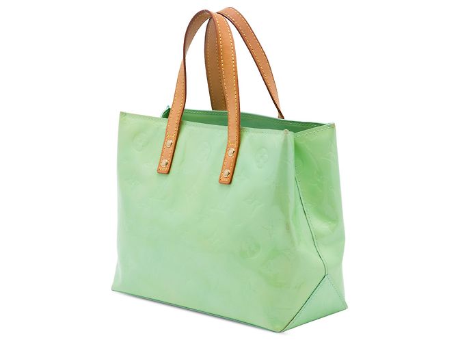 Louis Vuitton Green Monogram Vernis Reade PM Verde Verde chiaro - vista 2