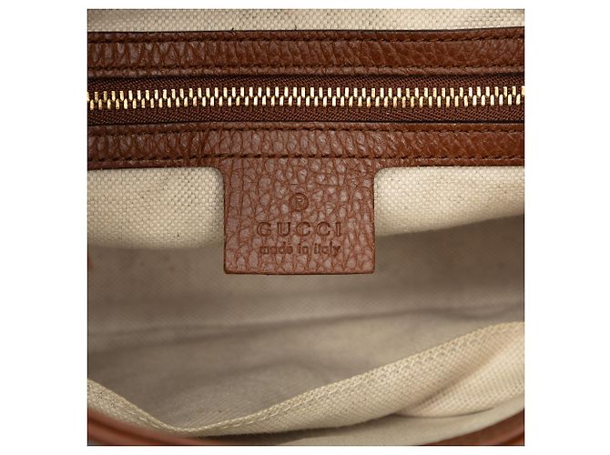 Gucci Borsa a tracolla Jackie 1961 Small in denim blu GG - vista 5
