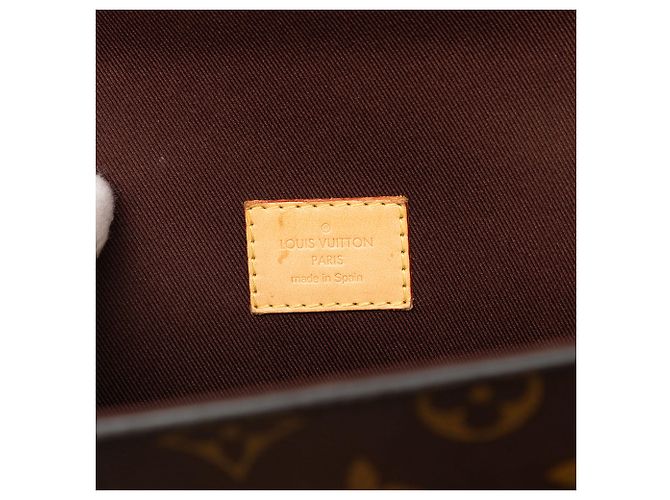 Louis Vuitton Brown Monogram Cluny MM Marrone - vista 5