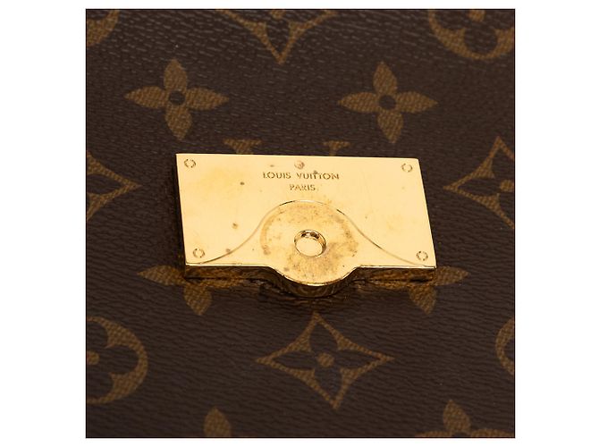 Louis Vuitton Brown Monogram Cluny MM Marrone - vista 6