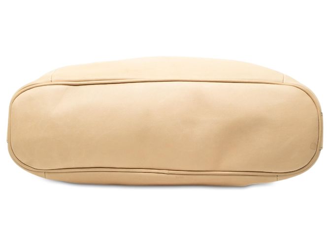 Bamboo Bolsa Hobo Gucci em couro de bezerro marrom com anel D de bambu Bege - vista 3