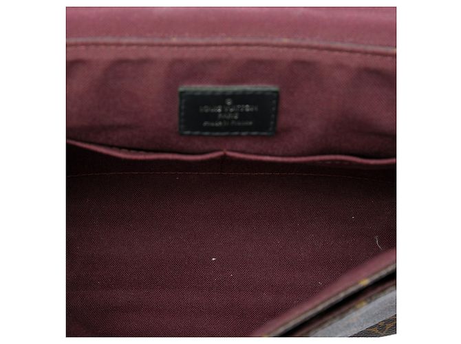Louis Vuitton Brown Monogram Macassar District PM Marrone - vista 4