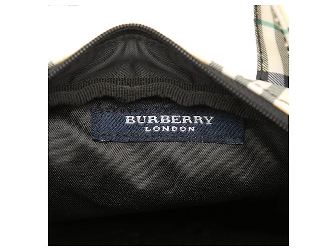 Burberry Yellow House Check Canvas Handtasche Gelb - Ansicht 5
