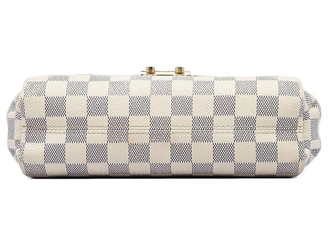 Louis Vuitton White Damier Azur Croisette Bianco - vista 3