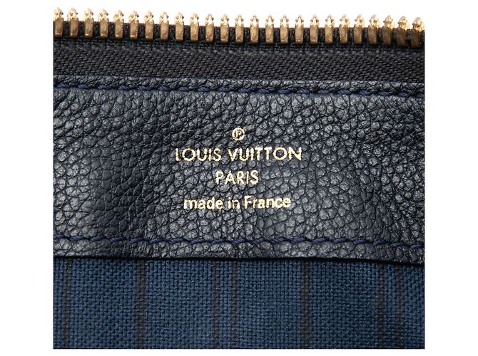 Louis Vuitton Blue Monogram Empreinte Petillante Blu navy - vista 5