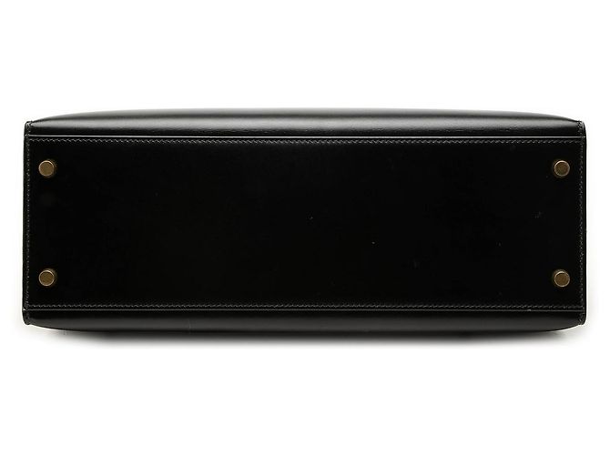 Hermès Black Box Calf Kelly Sellier 32 Nero - vista 3