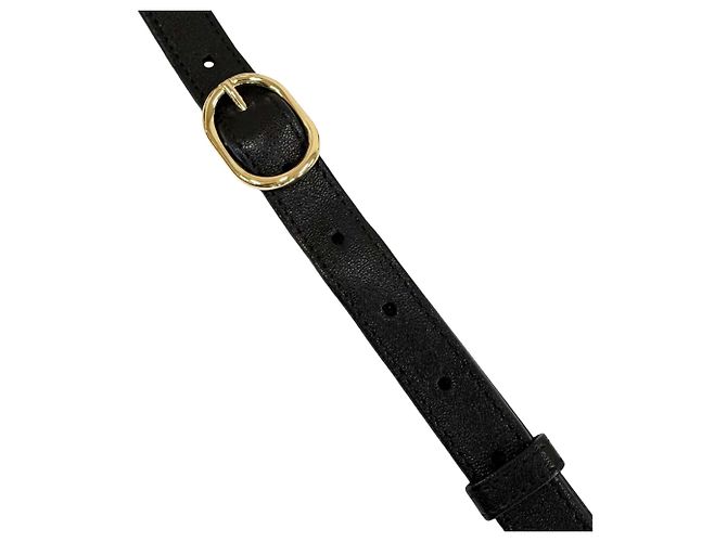 Gucci Blondie Crossbody de piel de becerro negra Small Negro - vista 12