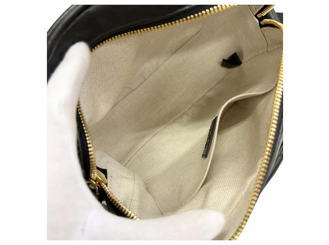 Gucci Blondie Crossbody de piel de becerro negra Small Negro - vista 4