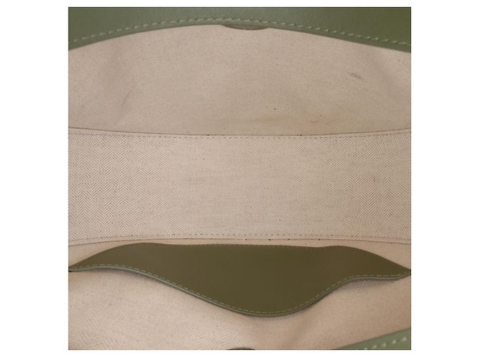 Bolso Luna Hobo LOEWE de lona Anagram verde - vista 4