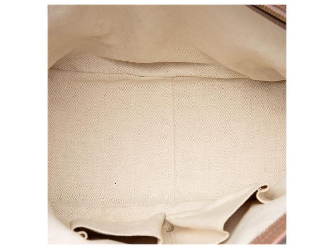 Bolsa Bree Gucci em tela GG bege e couro - vista 4