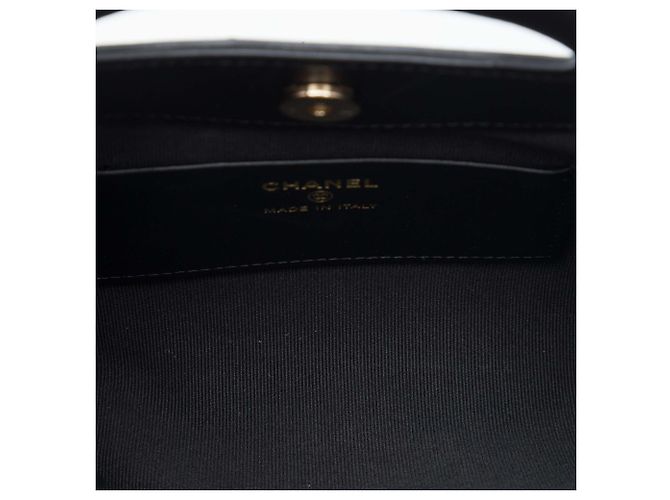 Borsa Shopping 31 Chanel in vitello lucido matelassé Nano Nero - vista 4