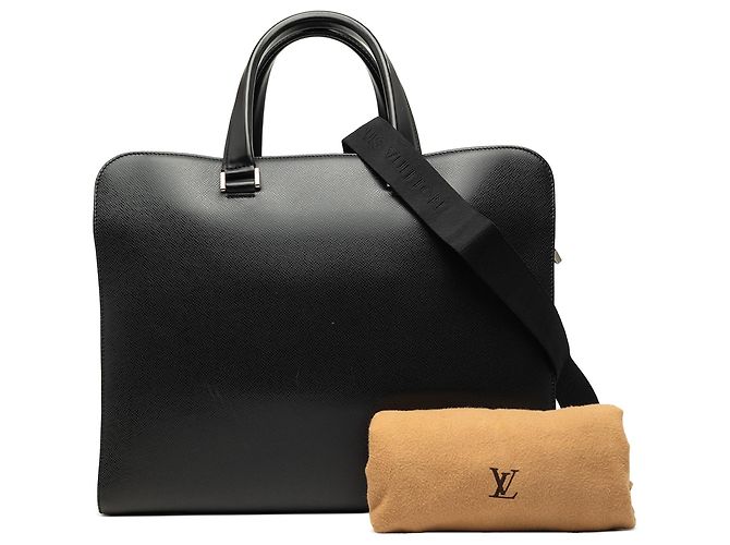 Louis Vuitton Black Taiga Nevski Nero - vista 7