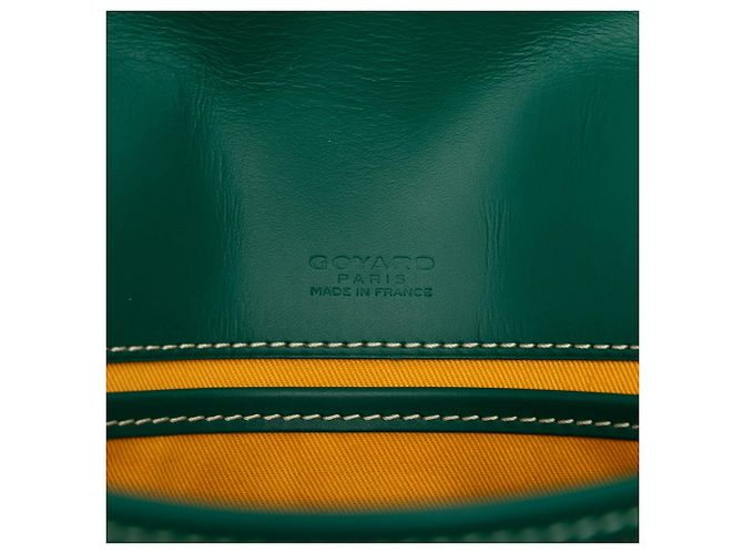 Goyard Green Goyardine Belvedere PM Verde - vista 5