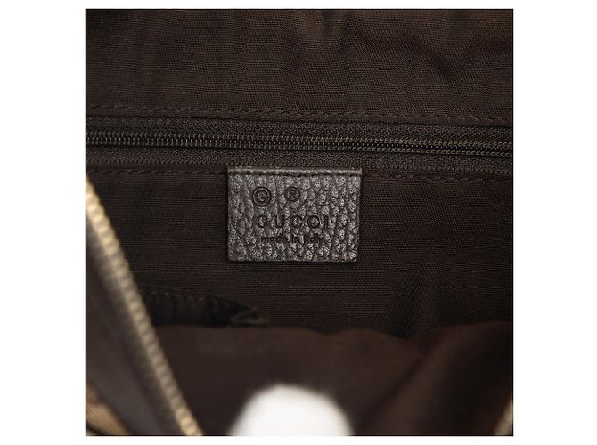 Gucci Beige GG Crystal Abbey D Ring Crossbody-Tasche - Ansicht 5